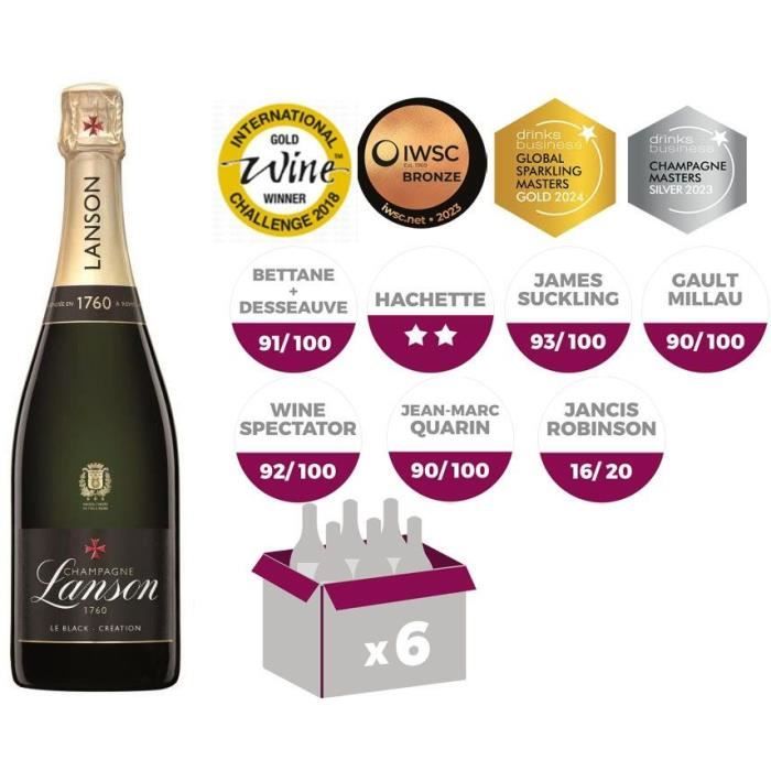 Champagne Lanson Black Label Brut