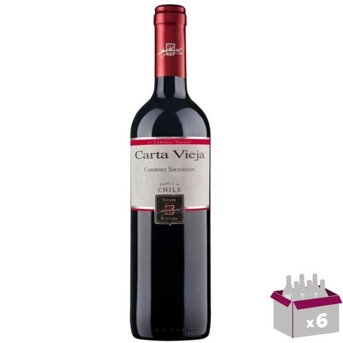Carta Vieja Varietal 2018 Cabernet Sauvignon - Vin rouge du Chili