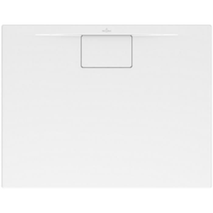 VILLEROY & BOCH - Receveur de douche Acrylique antidérapant - Architectura MetalRim - blanc - rectangle 1200 x 900 x 15 mm