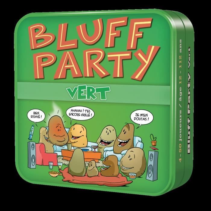 Cocktail Games | Bluff Party : Vert - Édition 2021 | Jeu de société | À partir de 12 ans | 4 à 55 joueurs | 120 minutes