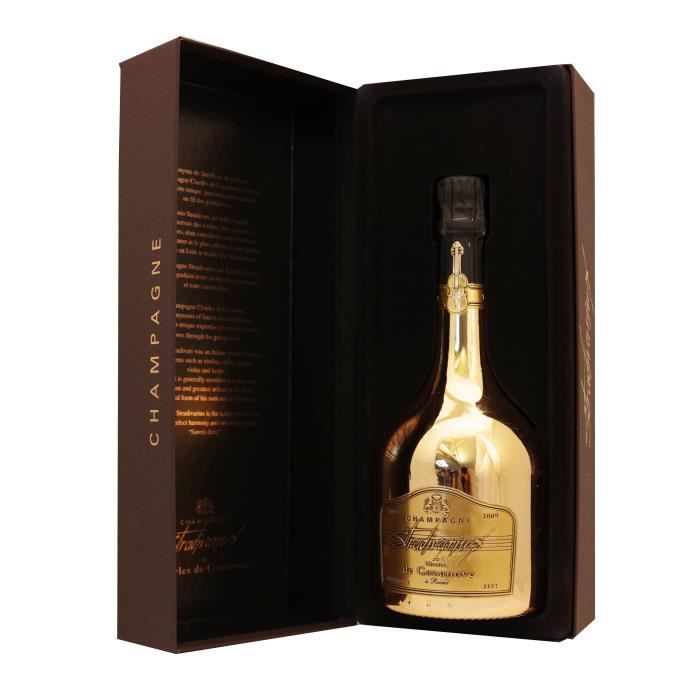 Champagne Charles de Cazanove Cuvée Stradivarius Gold 2009 Coffret Luxe Brut - 75 cl