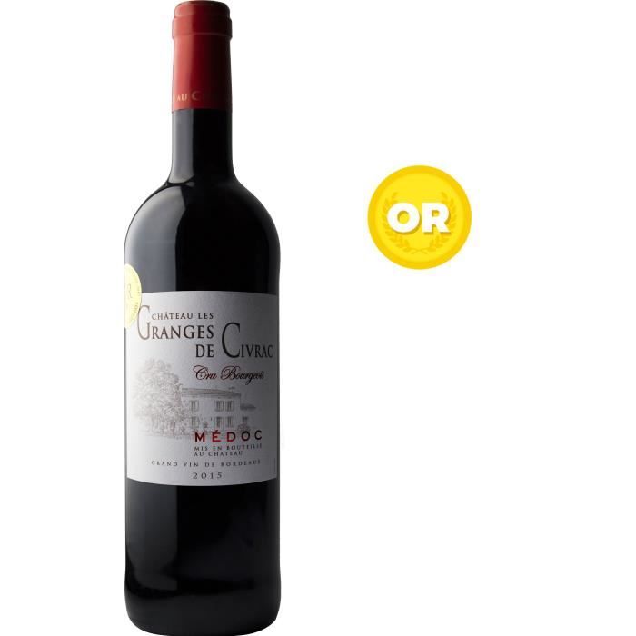 Château Les Granges de Civrac 2015 Médoc Cru Bourgeois - Vin rouge de Bordeaux
