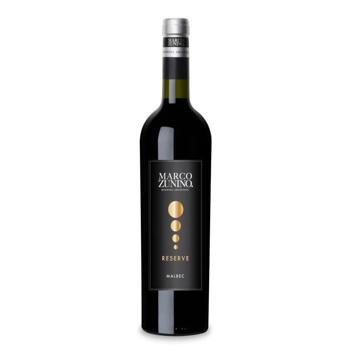 Marco Zunino Malbec Reserve 2015 - Vin Rouge d'Argentine