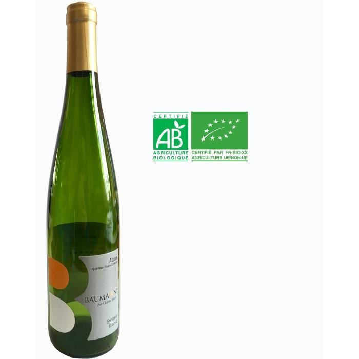 DOMAINE BAUMANN 2016 Sylvaner Classiq Vin d'Alsace - Blanc - 75 cl - AOC