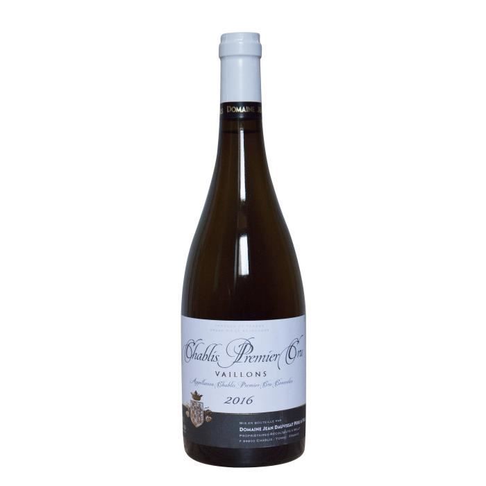 Domaine Jean Dauvissat Père & Fils 2016 Chablis Premier Cru Vaillons - Vin blanc de Bourgogne