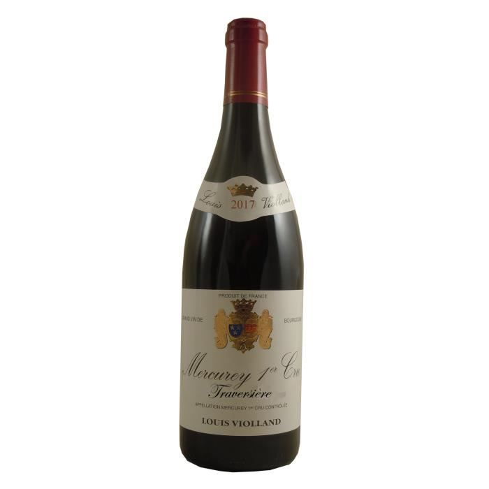 Louis Violland Traversière 2017 Mercurey 1er Cru - Vin rouge de Bourgogne