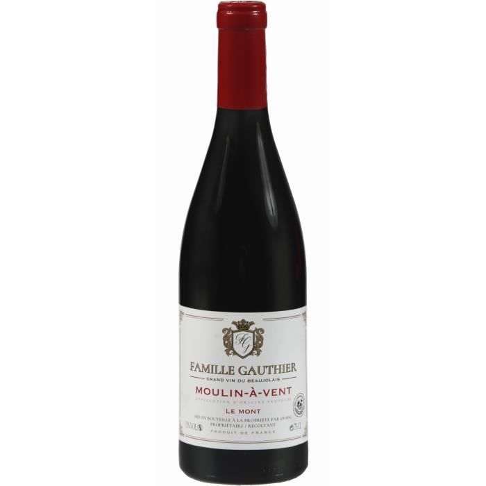 Famille Gauthier Le Mont 2018 Moulin-à-Vent - Vin rouge de Beaujolais