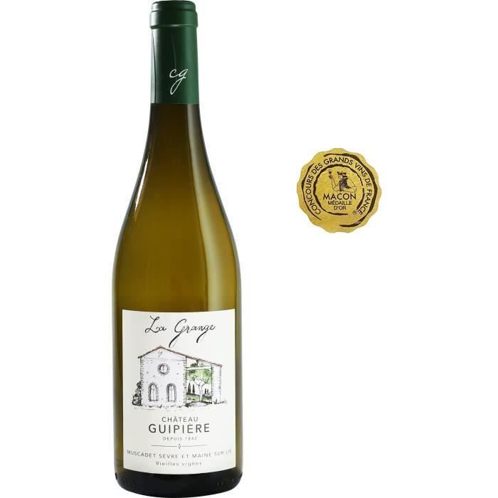 Château Guipière La Grange 2018 Muscadet Sèvre et Maine sur Lie - Vin blanc de Loire