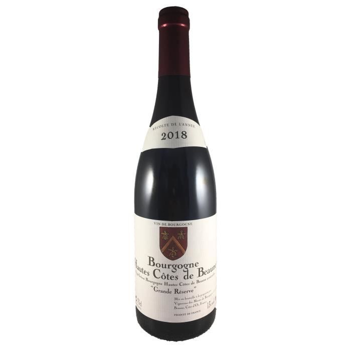 Vignerons Monts de Bourgogne 2018 Hautes Côtes de Beaune Grande Réserve - Vin rouge de Bourgogne