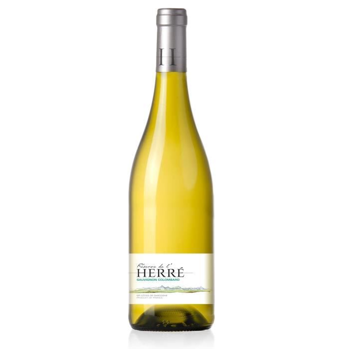 Réserve de l'Herre Sauvignon Colombard Côtes de Gascogne - Vin blanc du Sud-Ouest