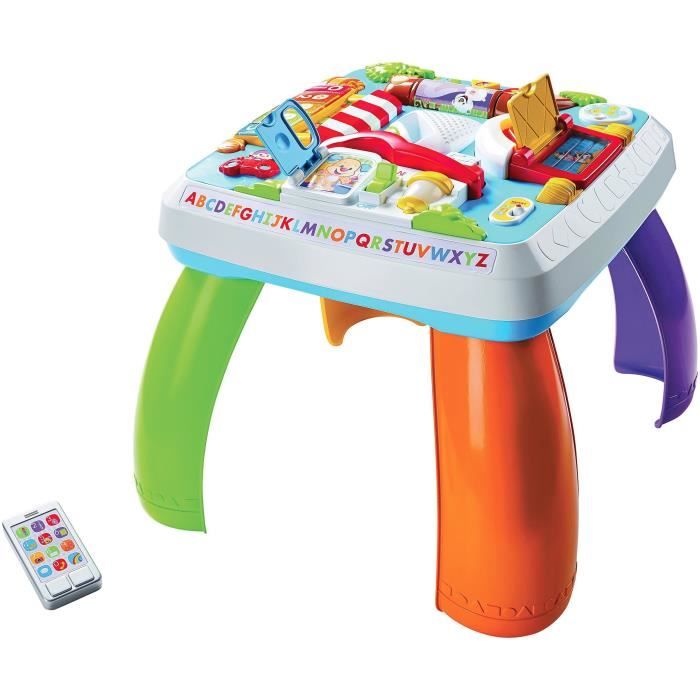FISHER-PRICE - Table d'Éveil Progressif - Bilingue - 6 mois et +