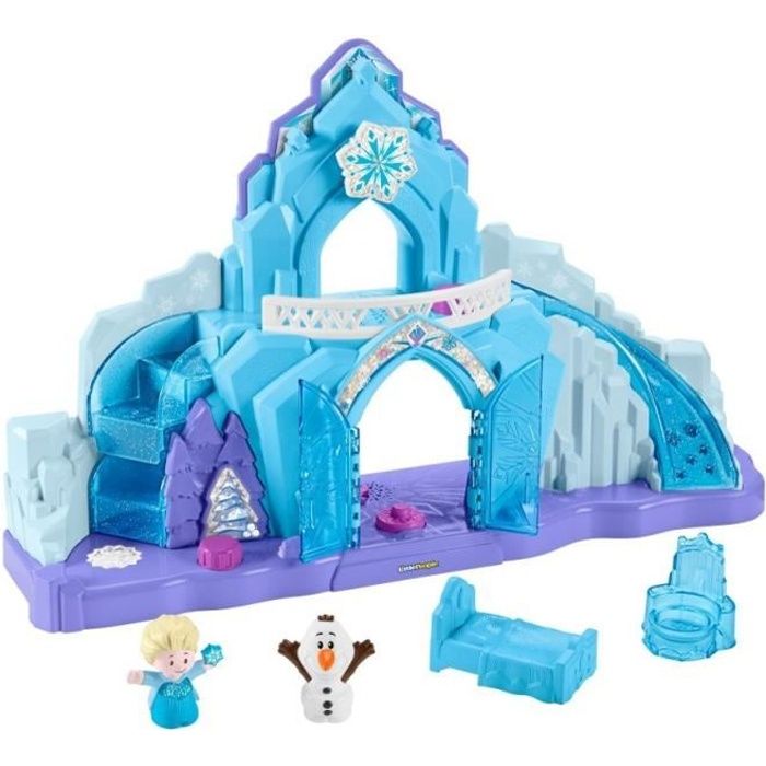 FISHER-PRICE Little People La Reine des Neiges Le Palais des Glaces d'Elsa - 18 mois et +