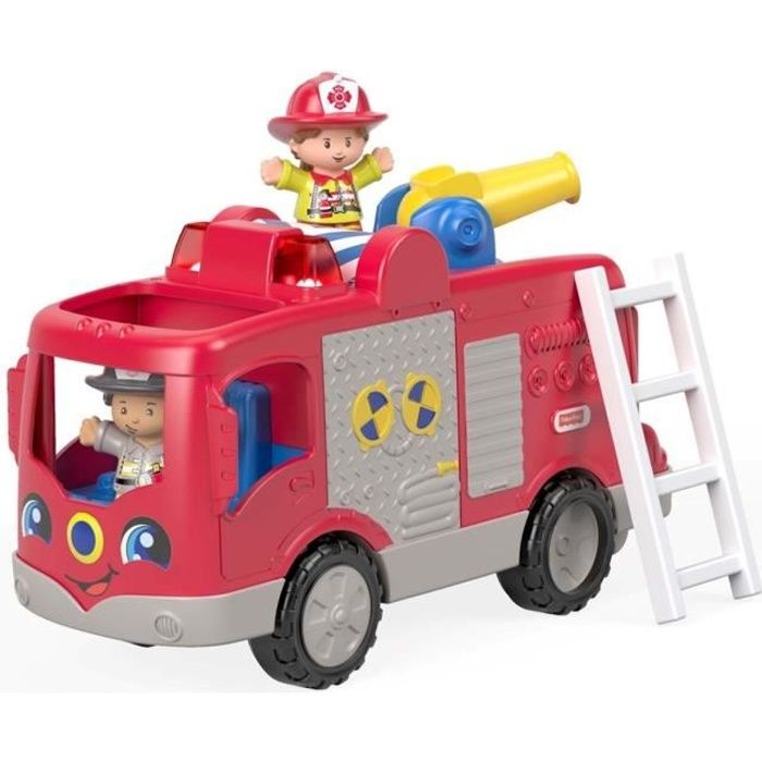 Fisher-Price - Le Camion de Pompier - Jouet d'éveil 1er âge - 12 mois et +