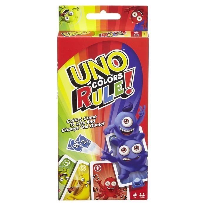UNO - Couleurs Partie - Jeu de Cartes