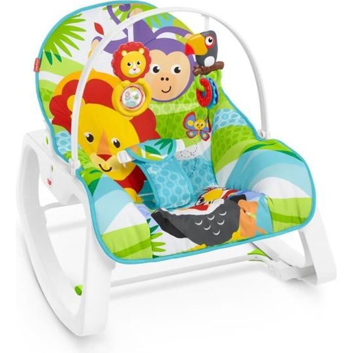 FISHER-PRICE Transat Evolutif 2-en-1 - Dès la naissance