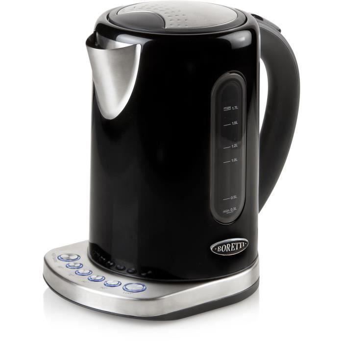 Bouilloire BORETTI - Noir - 1,7L - 2200W B510