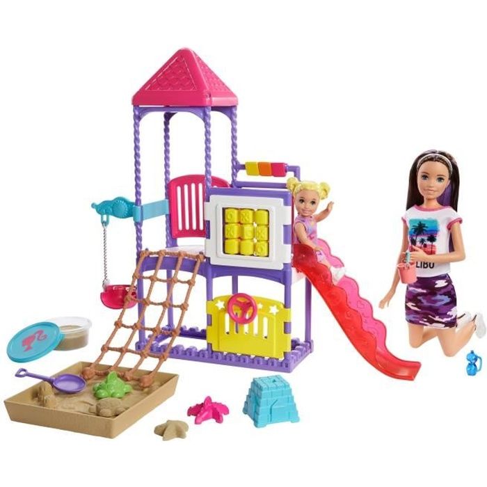 BARBIE Skipper baby-sitter Journée au Parc