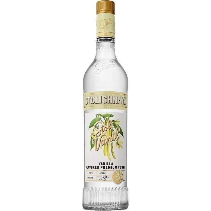 Stolichnaya - Vanille - Vodka aromatisée - 37.5 % Vol. - 70 cl