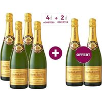 4 achetées + 2 offertes - Champagne Charles Lafitte Belle Cuvée