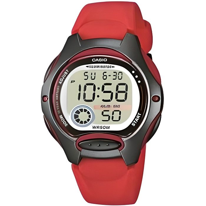 CASIO Basic Enfant Fille Rouge