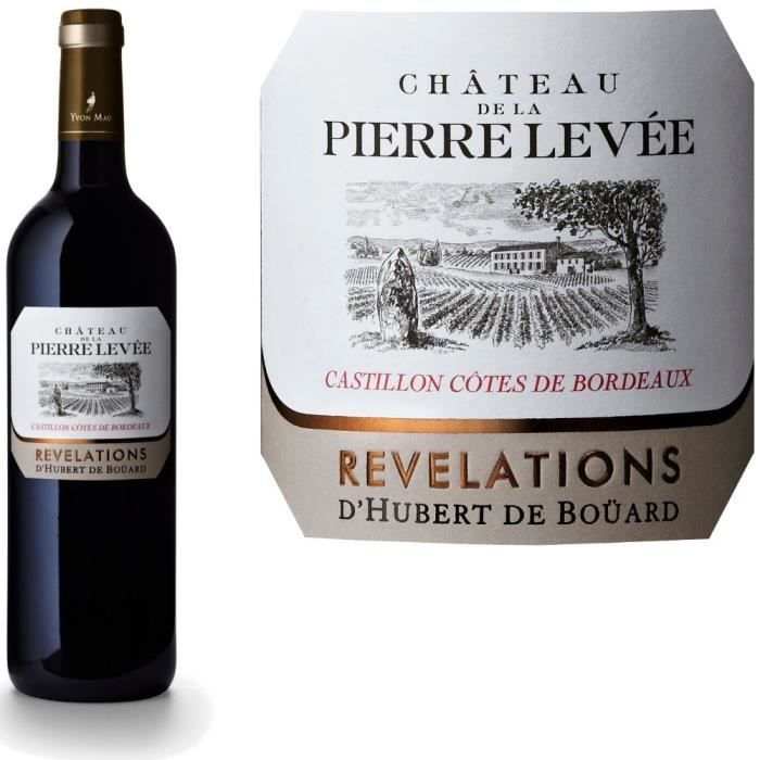 Château De La Pierre Levée 2016 Castillon - Vin rouge de Bordeaux