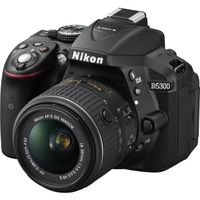 NIKON D5300 Appareil photo numérique Reflex + Objectif 18-55mm VR II - Noir