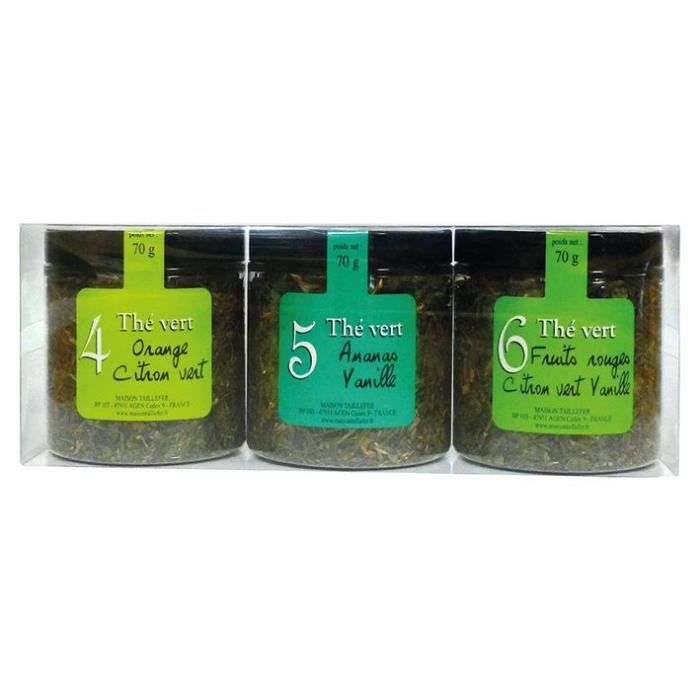 Trio Thé Vert 210g