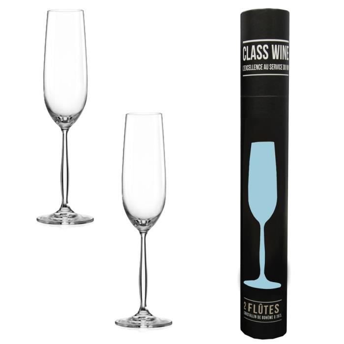 Tube de 2 flutes Diamant cristallin 380 ml