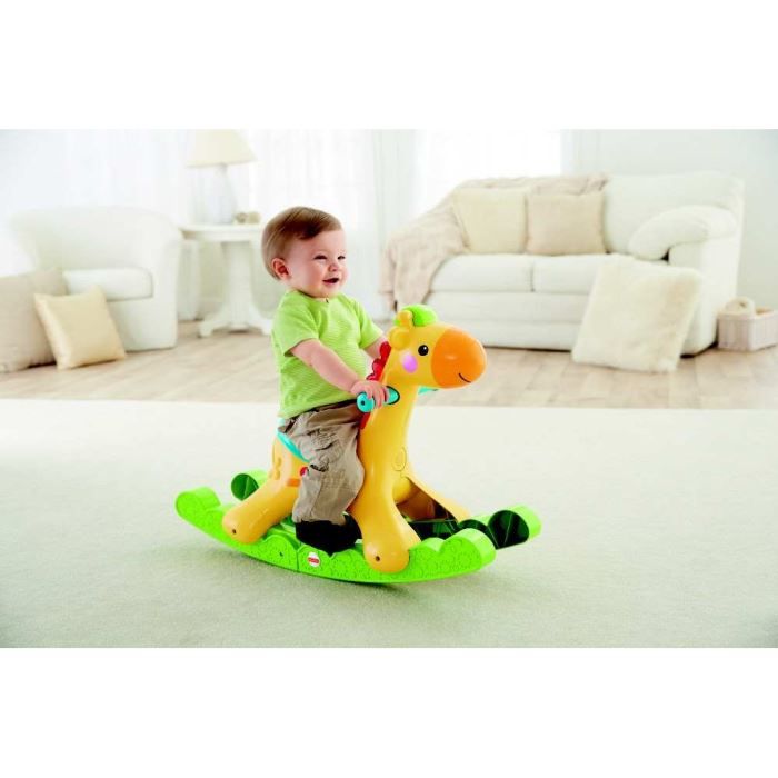 FISHER-PRICE Ma Girafe Musicale à Bascule