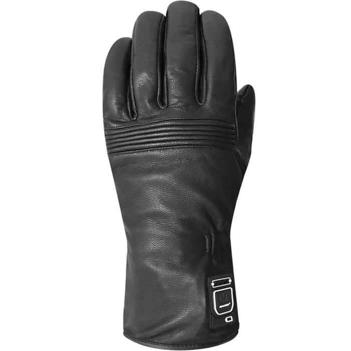 RACER Gants moto chauffant I Warm City - Homme - Noir