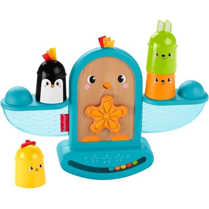 FISHER-PRICE Mon Oiseau à Bascule à empiler - 6 mois et +