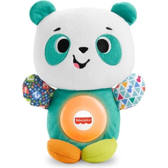 Fisher-Price - Andrea Le Panda Linkimals - Jouet d'éveil bébé - Dès 9 mois