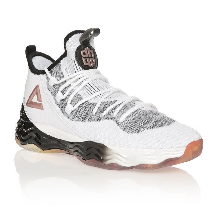 PEAK Chaussures de basketball DH4 - Homme - Blanc
