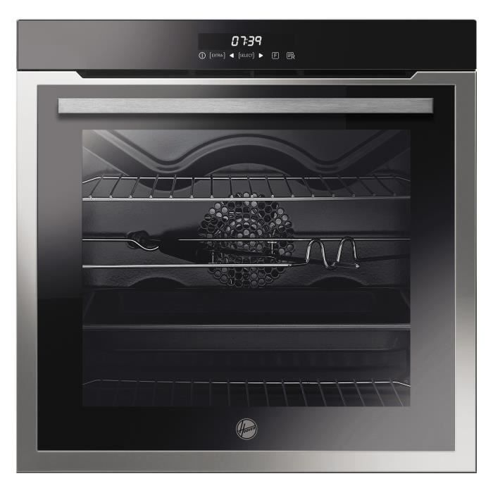 HOOVER HOZ550IN WIFI/1 - Four Multifonction - Encastrable - Pyrolyise - 60 cm - 75 L - Classe A - Noir