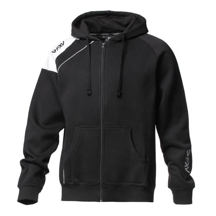 FORCE XV Veste Hoody Zip Molleton Zowi - Noir
