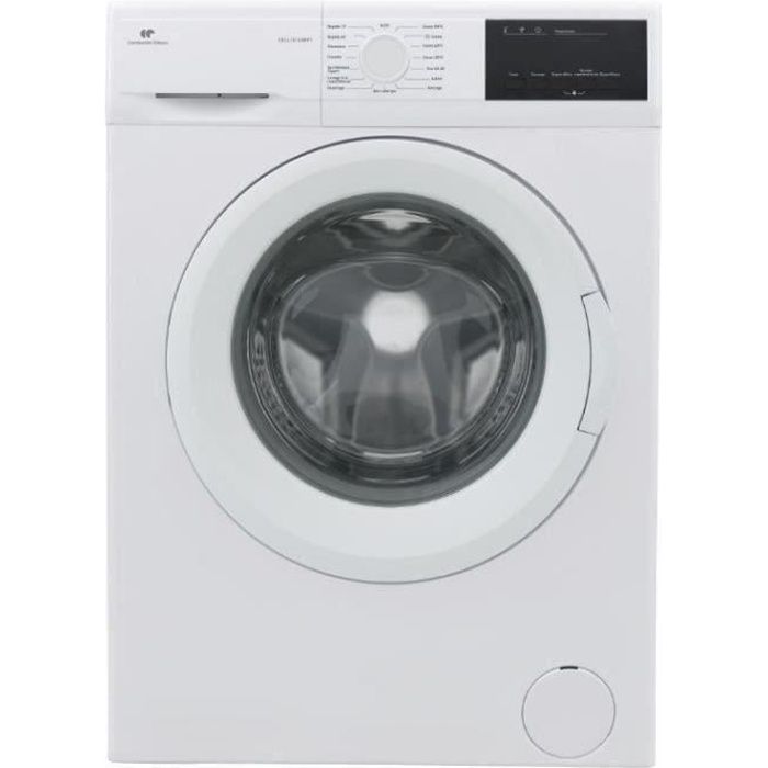 Lave-linge hublot CONTINENTAL EDISON CELL1014IWP1 - 10kg - Moteur induction - Largeur 59,7 cm - 1400 tours/min - blanc