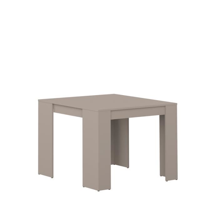 MEXX Table Console extensible 198cm coloris taupe