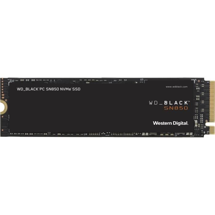 WD Black™ - Disque SSD Interne - SN850 - 1To - M.2 NVMe (WDS100T1X0E)