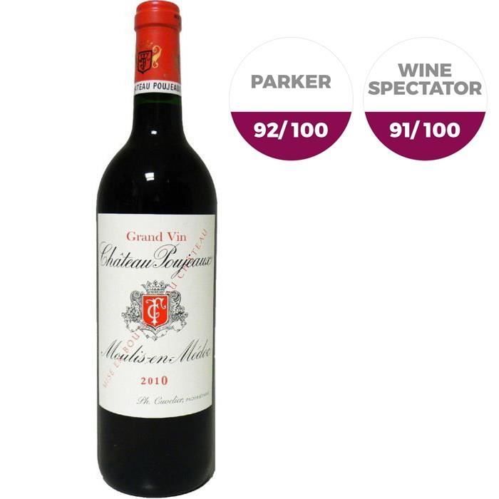 Château Poujeaux 2010 Moulis-en-Médoc - Vin rouge de Bordeaux