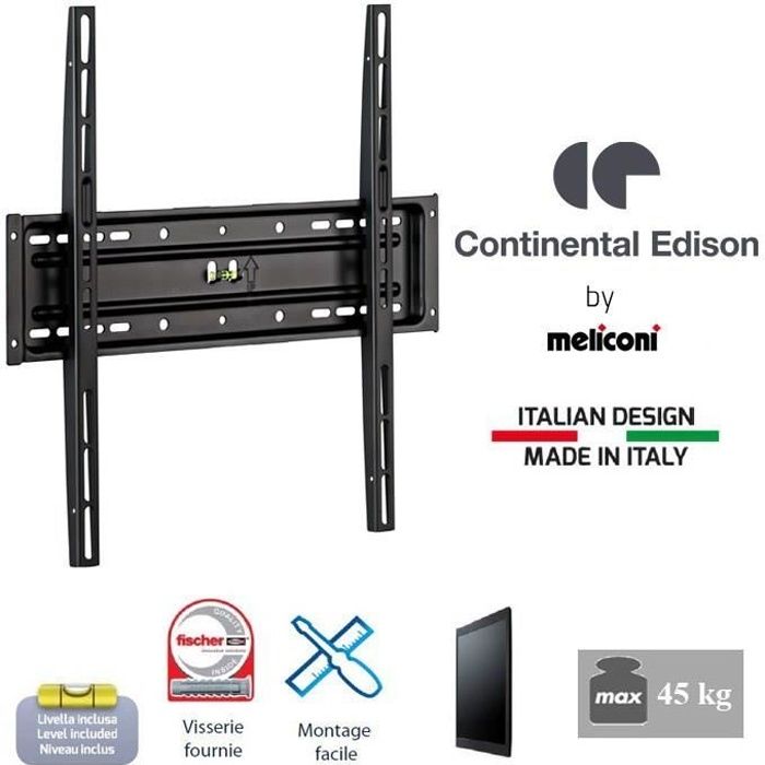 CONTINENTAL EDISON Support TV fixe TV 40-65- VESA 400*400