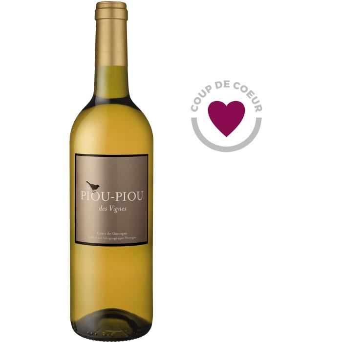 Piou Piou des Vignes Doux Côtes de Gascogne vin blanc