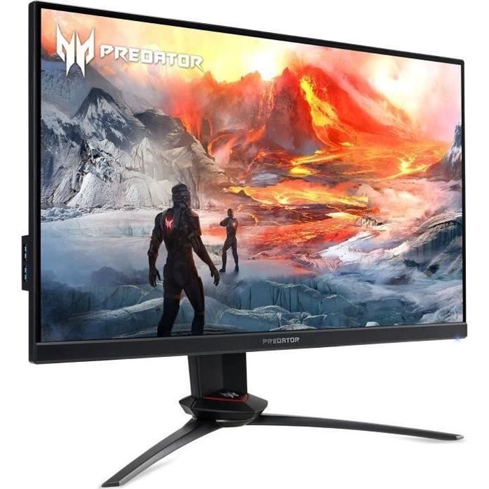 Ecran PC Gamer - ACER PredatorXB273UGXbmiipruzx - 27- WQHD - Dalle IPS - 0,5 ms - 270Hz - 2 x HDMI / DisplayPort 1.4