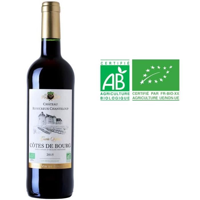 Château Roc Plantier 2016 Côtes de Bourg - Vin rouge du Bordelais - Bio