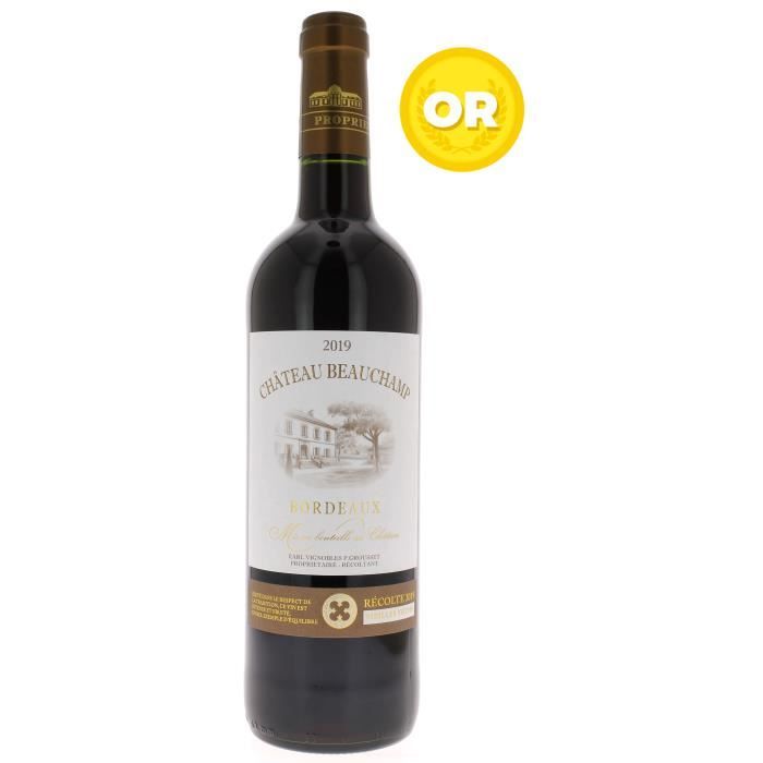 Château Beauchamp 2019 Bordeaux - Vin rouge de Bordeaux