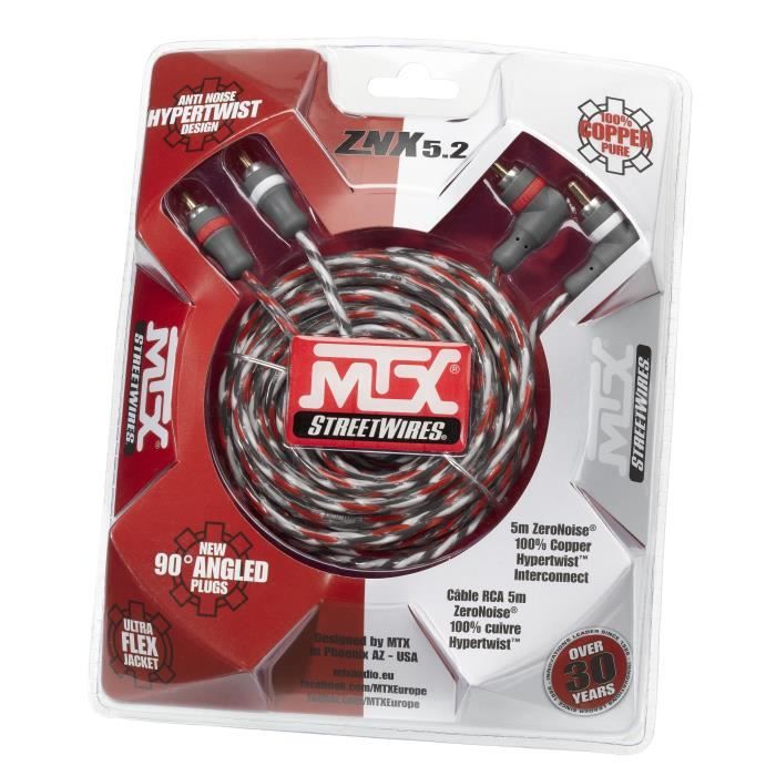 MTX ZNX5.2 Câble RCA \
