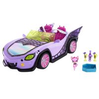Monster High - Cabriolet des Goules avec animal de compagnie