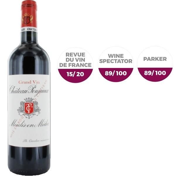 Château Poujeaux 1997 Moulis - Vin rouge de Bordeaux