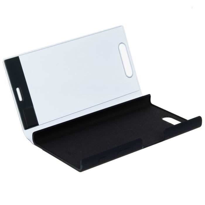 Étui folio Original Sony Touch Sensitive Cover pour Sony Xperia X Compact