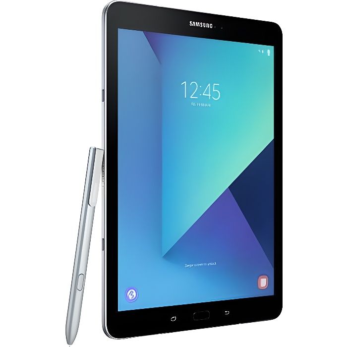 SAMSUNG Tablette tactile Galaxy Tab S3 - 9,7- - RAM 4Go - Android Nougat 7 - Quad Core 2,15 GHz - Stockage 32G - WiFi - Gris + S pen