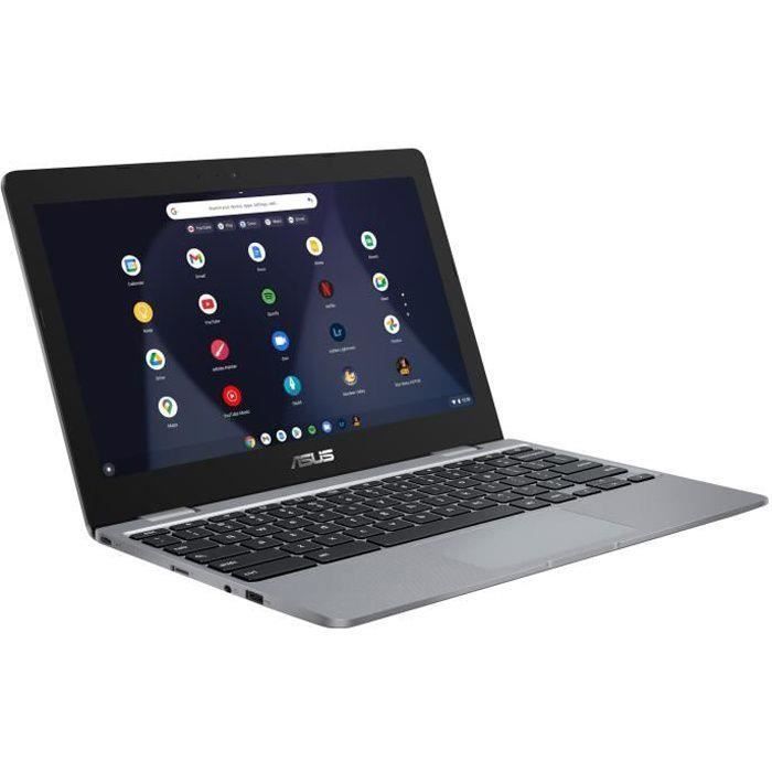 Ordinateur Portable Chromebook ASUS C223NA-GJ0010 - 11,6- HD - Intel Celeron N3350 - RAM 4Go - Stockage 32Go - Chrome OS - AZERTY